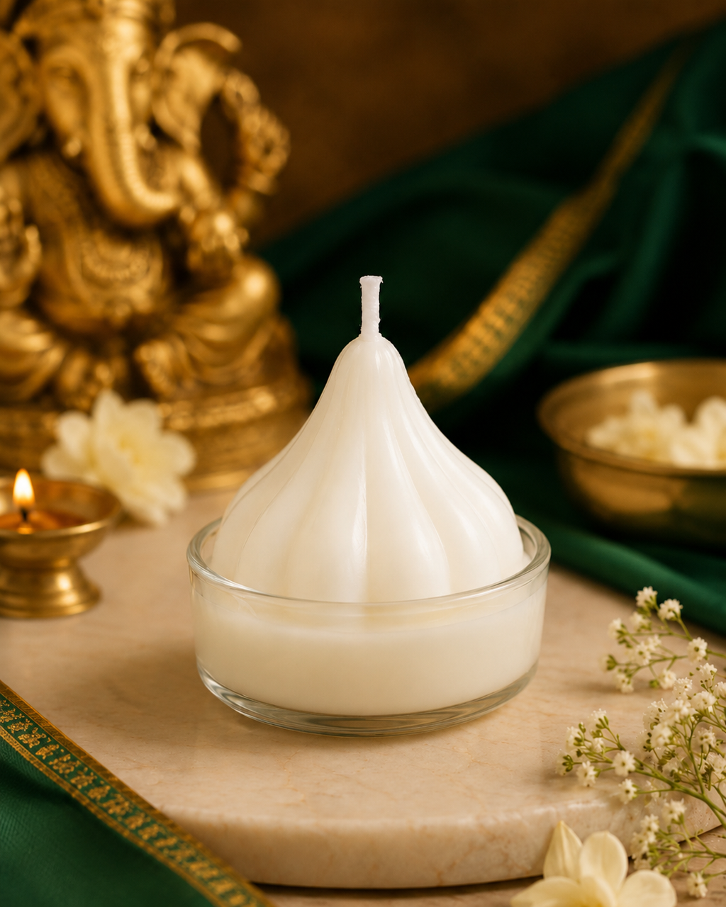 Vinayaka Mangala Deepa Set | Vinayakar Chaturthi Candle Set