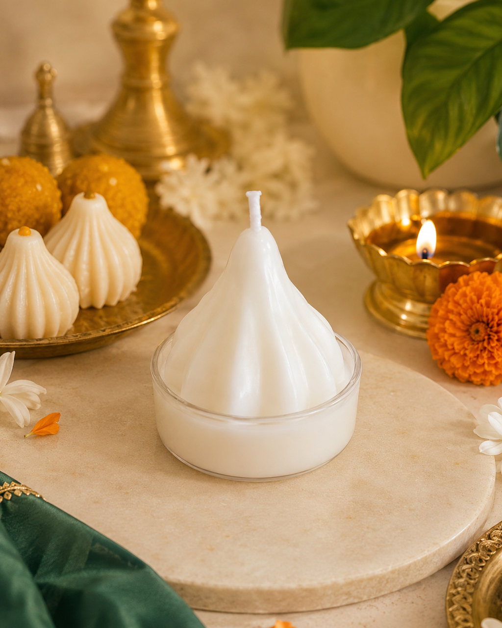 Modaka Jyoti | Kozhukattai Tealight Candle
