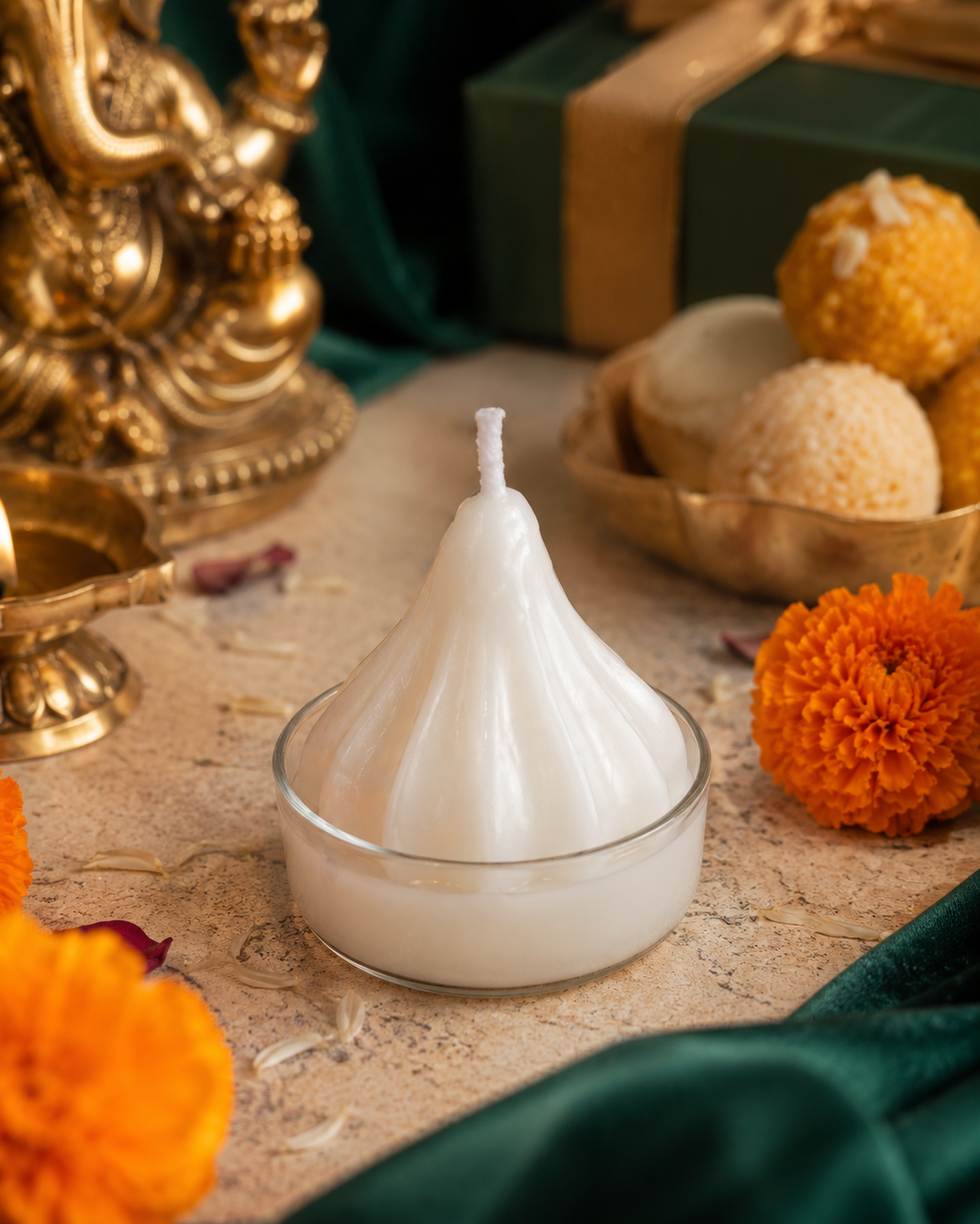Modaka Jyoti | Kozhukattai Tealight Candle