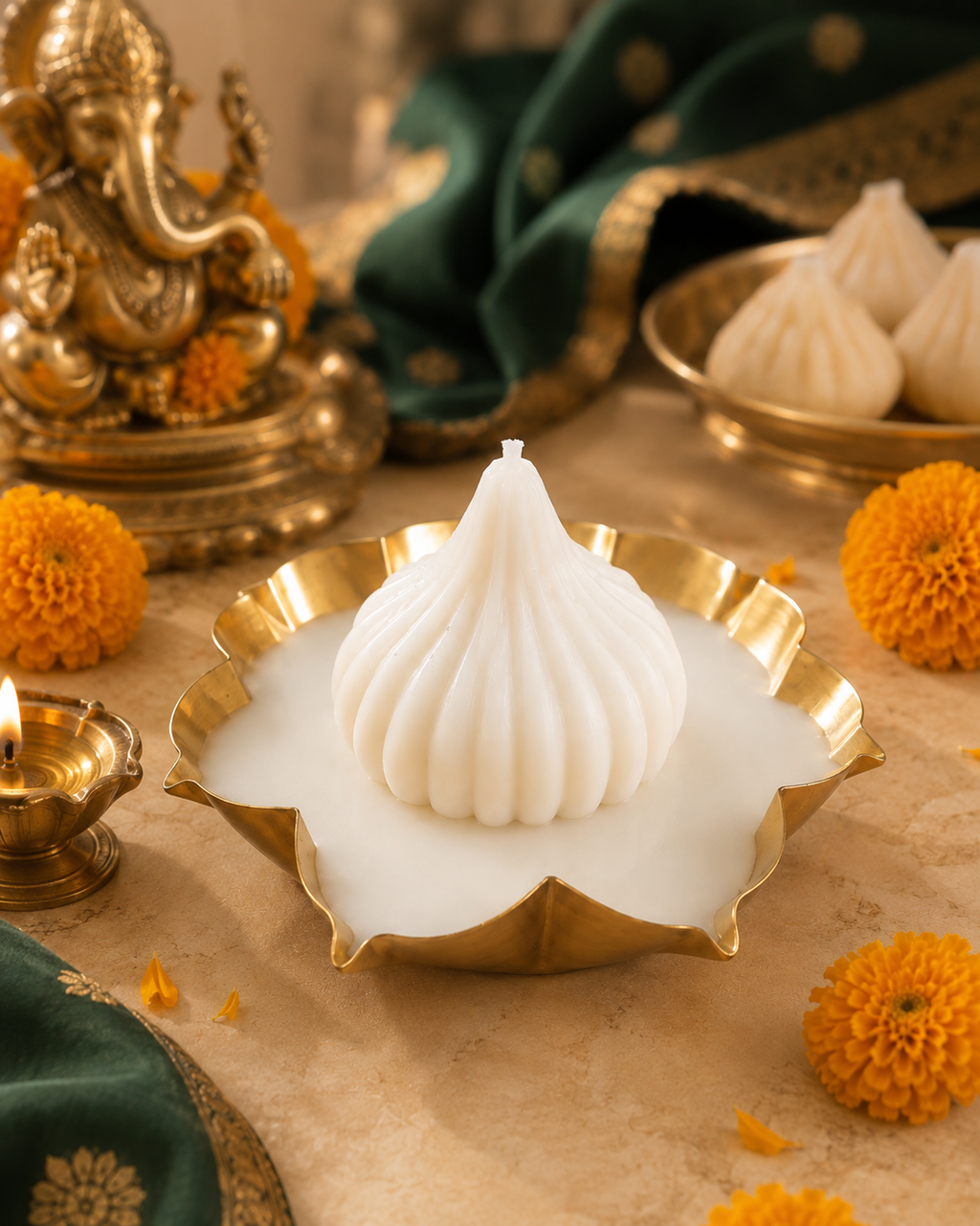 Modaka Deepa | Kozhukattai Urli Candle