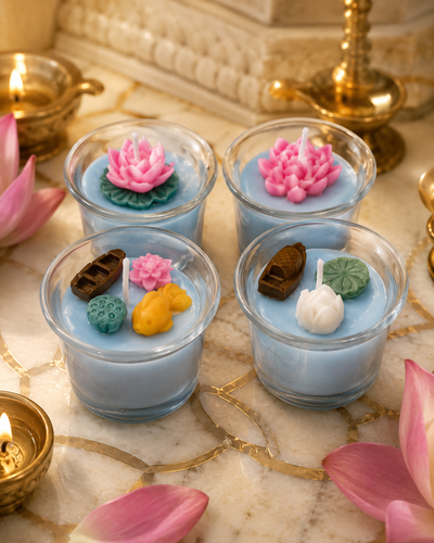 Fragments of Stillness | Multi-Jar Candle Set