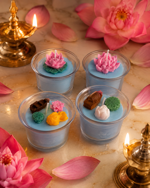 Fragments of Stillness | Multi-Jar Candle Set