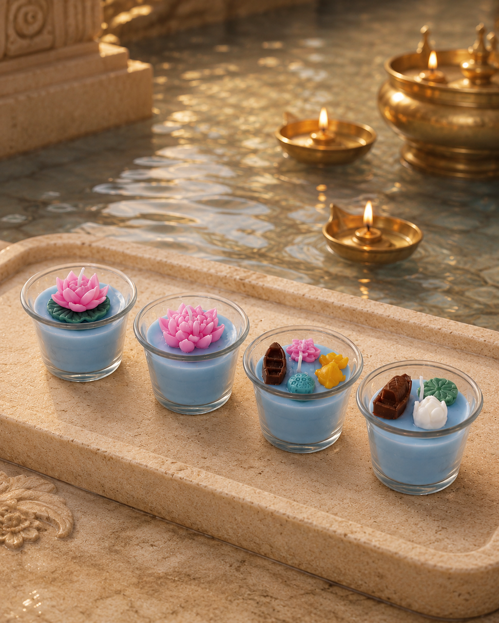 Fragments of Stillness | Multi-Jar Candle Set