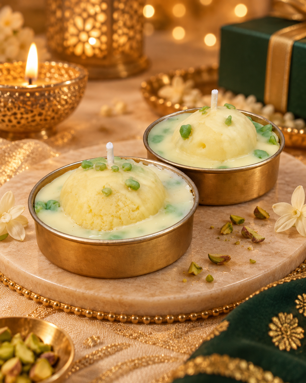 Rasamalai Jyoti | Individual Rasamalai Candle