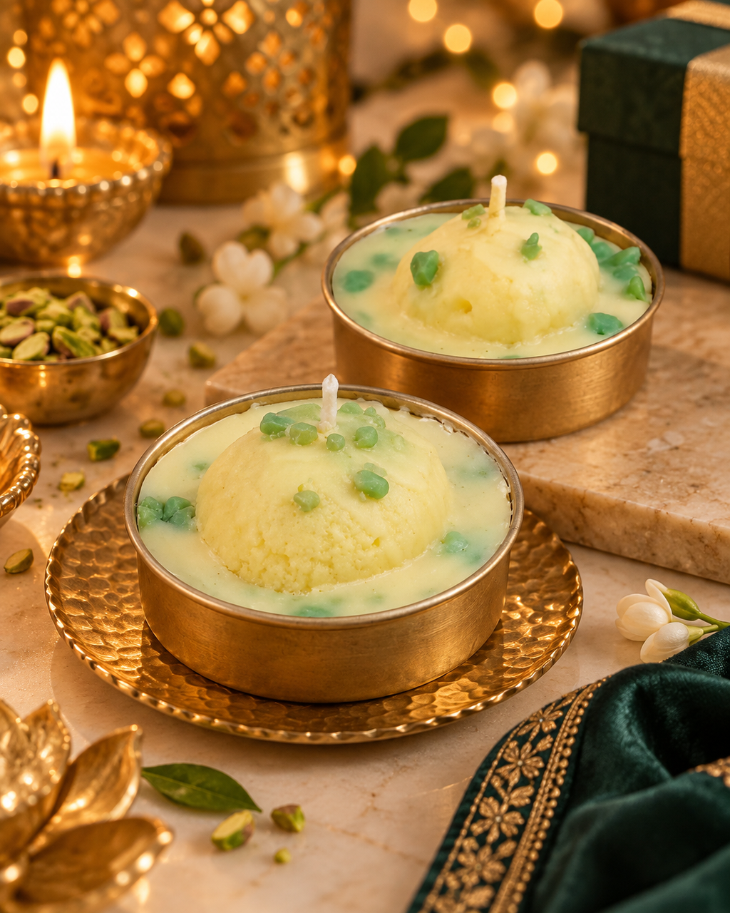 Rasamalai Jyoti | Individual Rasamalai Candle