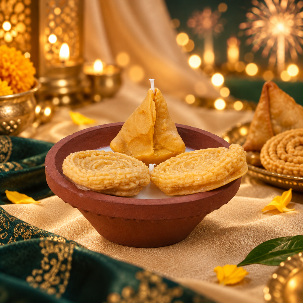 The Grand Utsava Duo | Utsava Madhuram & Utsava Karam Candle Set