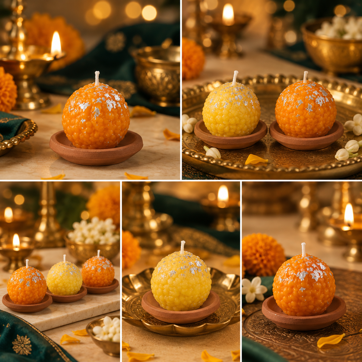 Laddu Jyoti | Individual Laddu Candle
