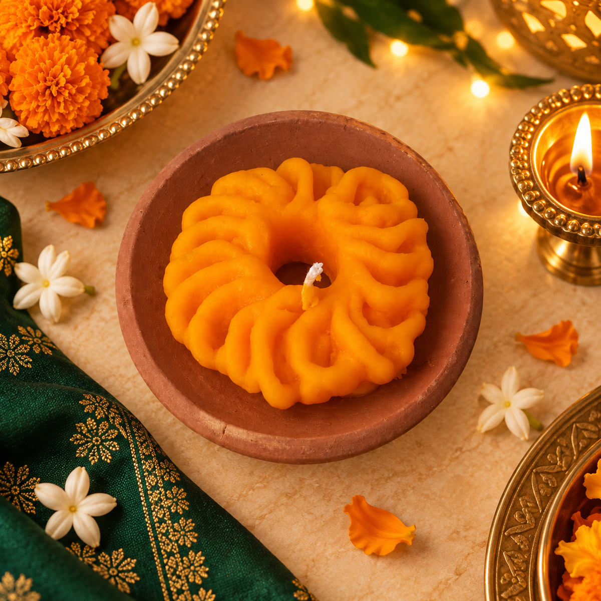 Jalebi Jyoti | Individual Jalebi Candle