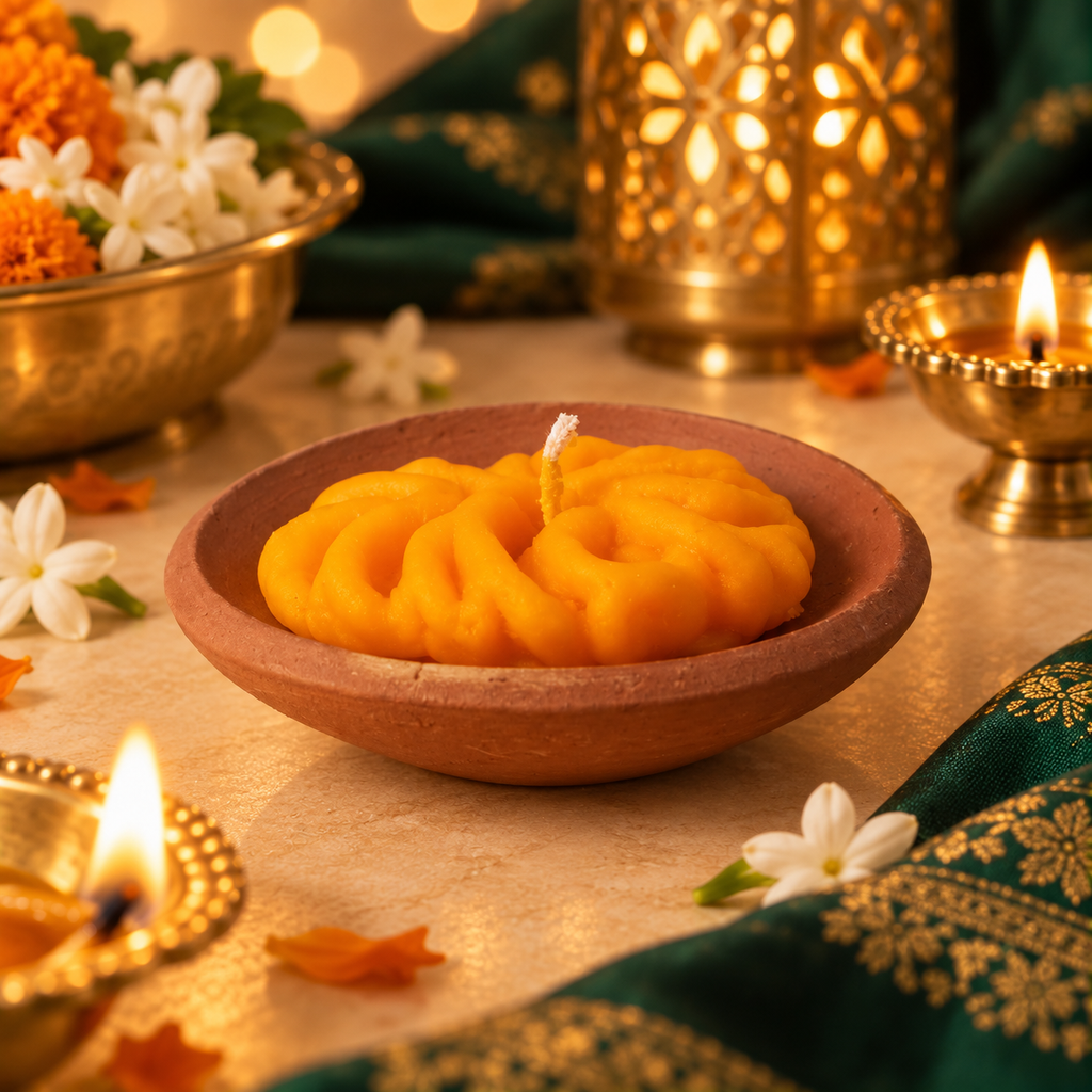 Jalebi Jyoti | Individual Jalebi Candle