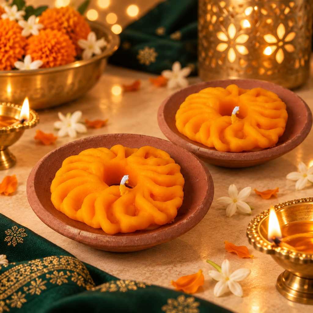 Jalebi Jyoti | Individual Jalebi Candle