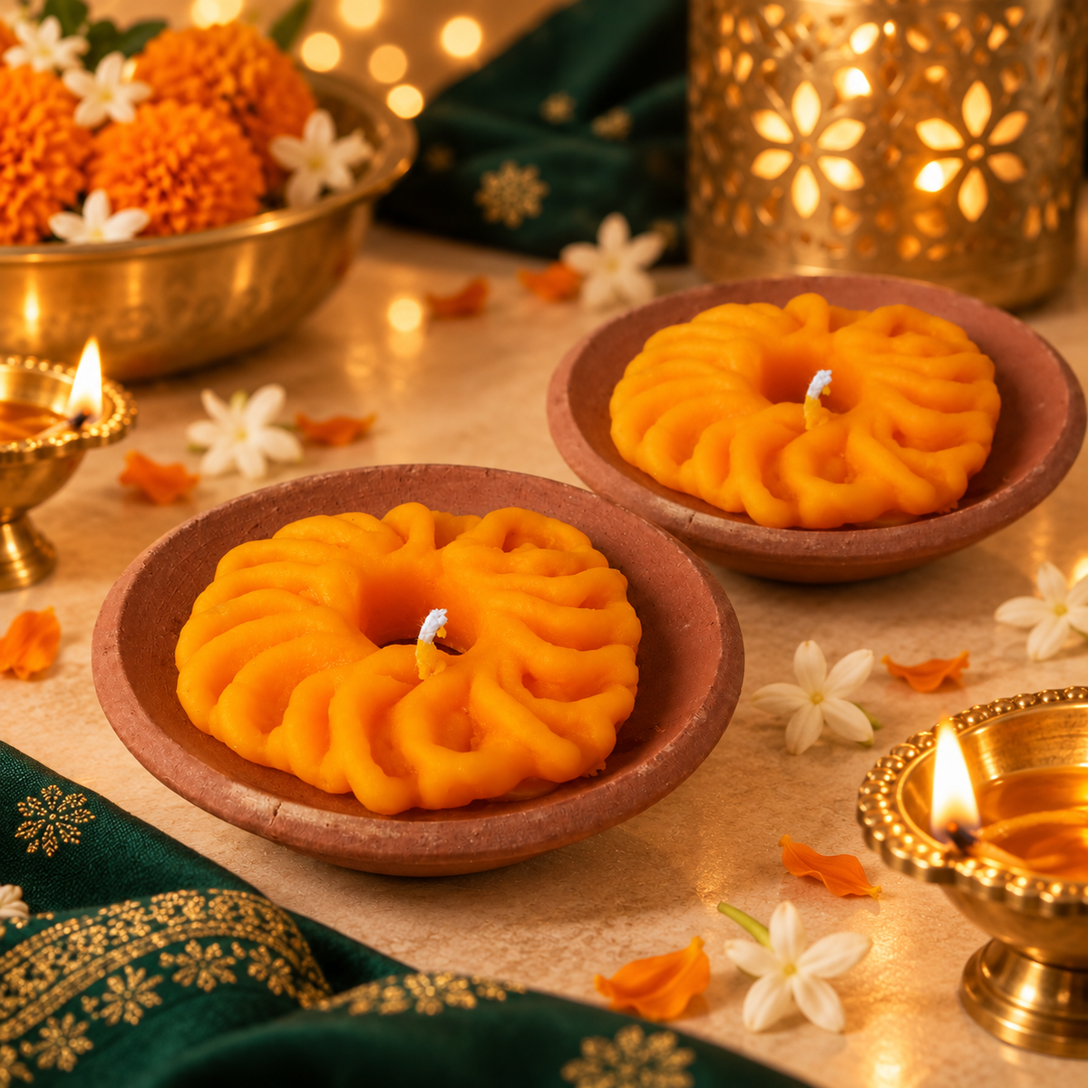 Jalebi Jyoti | Individual Jalebi Candle