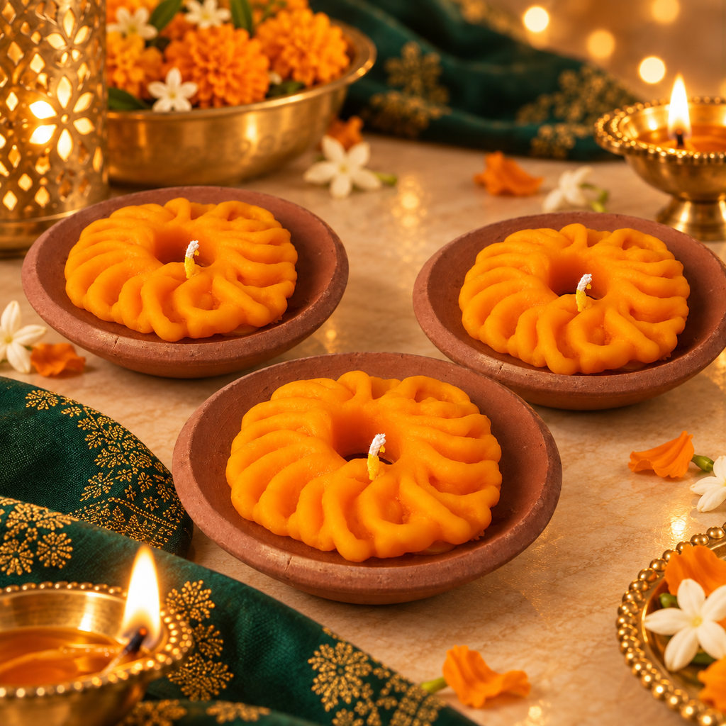 Jalebi Jyoti | Individual Jalebi Candle