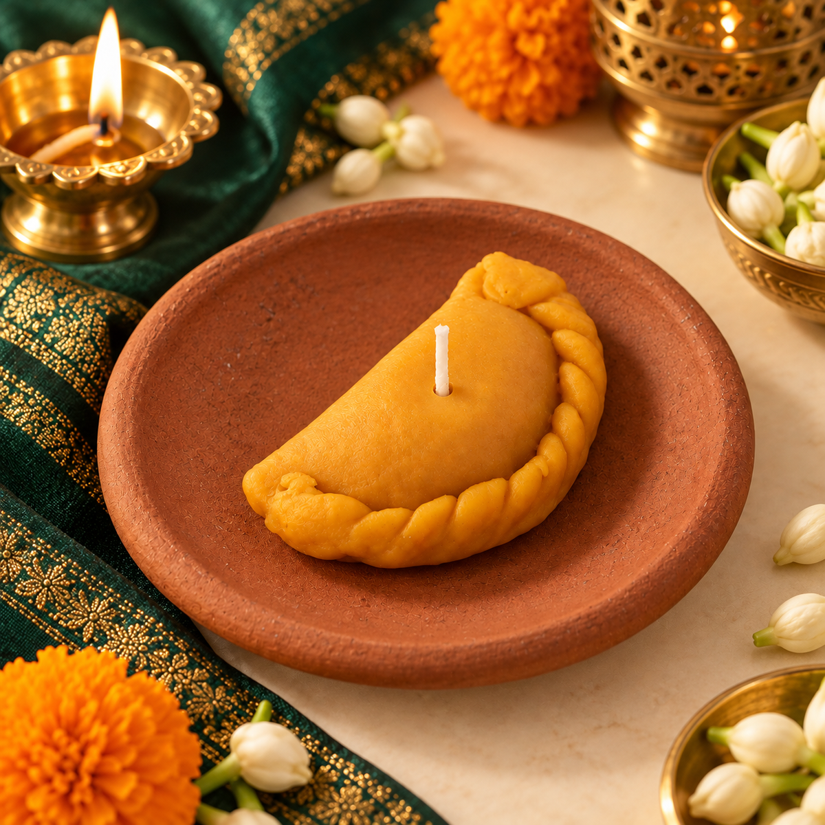 Chandra Badushah Jyoti | Individual Badushah Candle