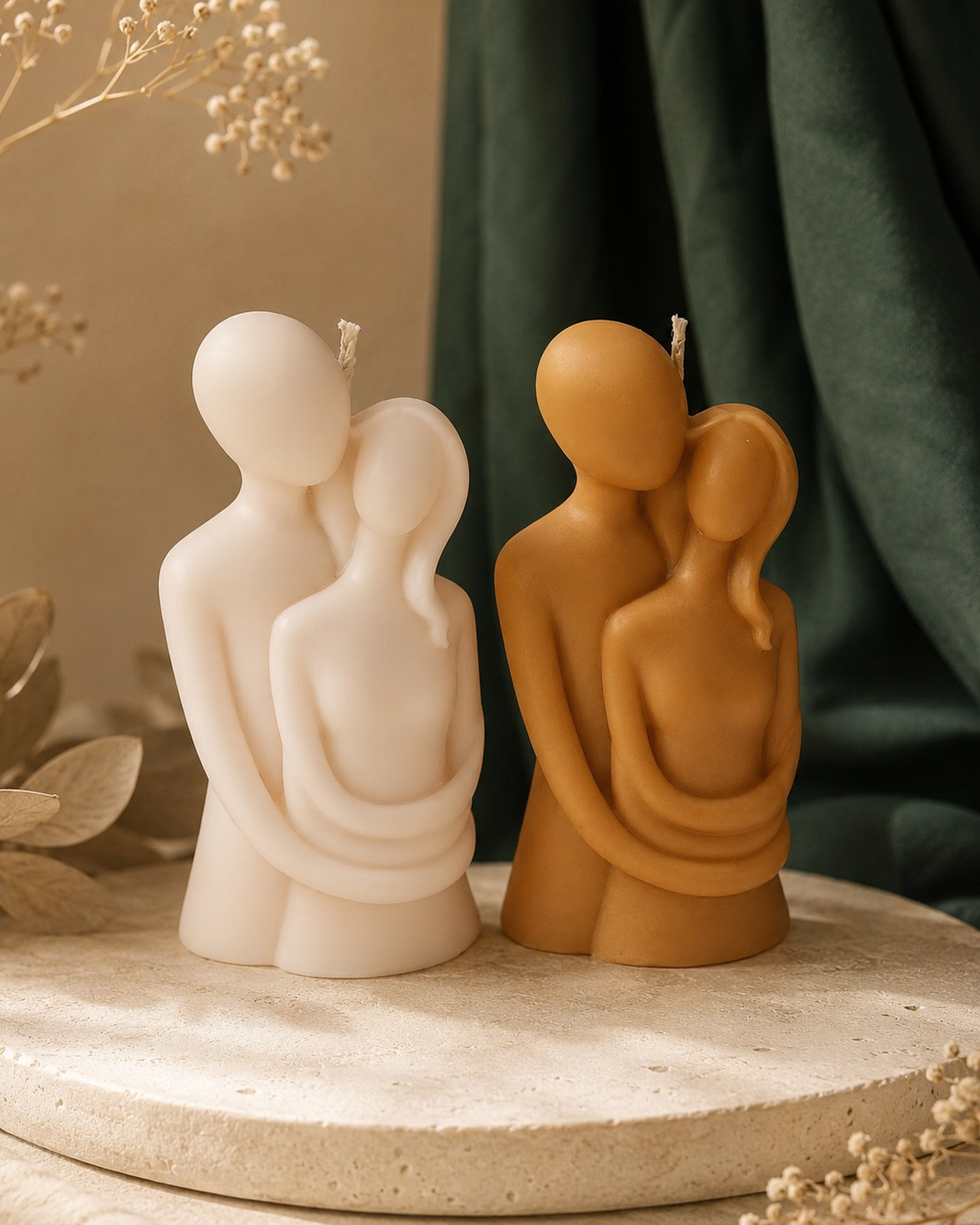 Anuraaga Deepa | Couple Embrace Candle