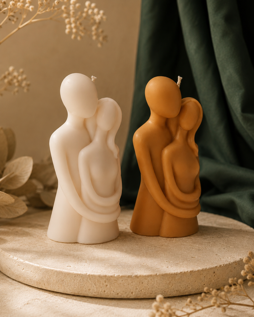 Anuraaga Deepa | Couple Embrace Candle