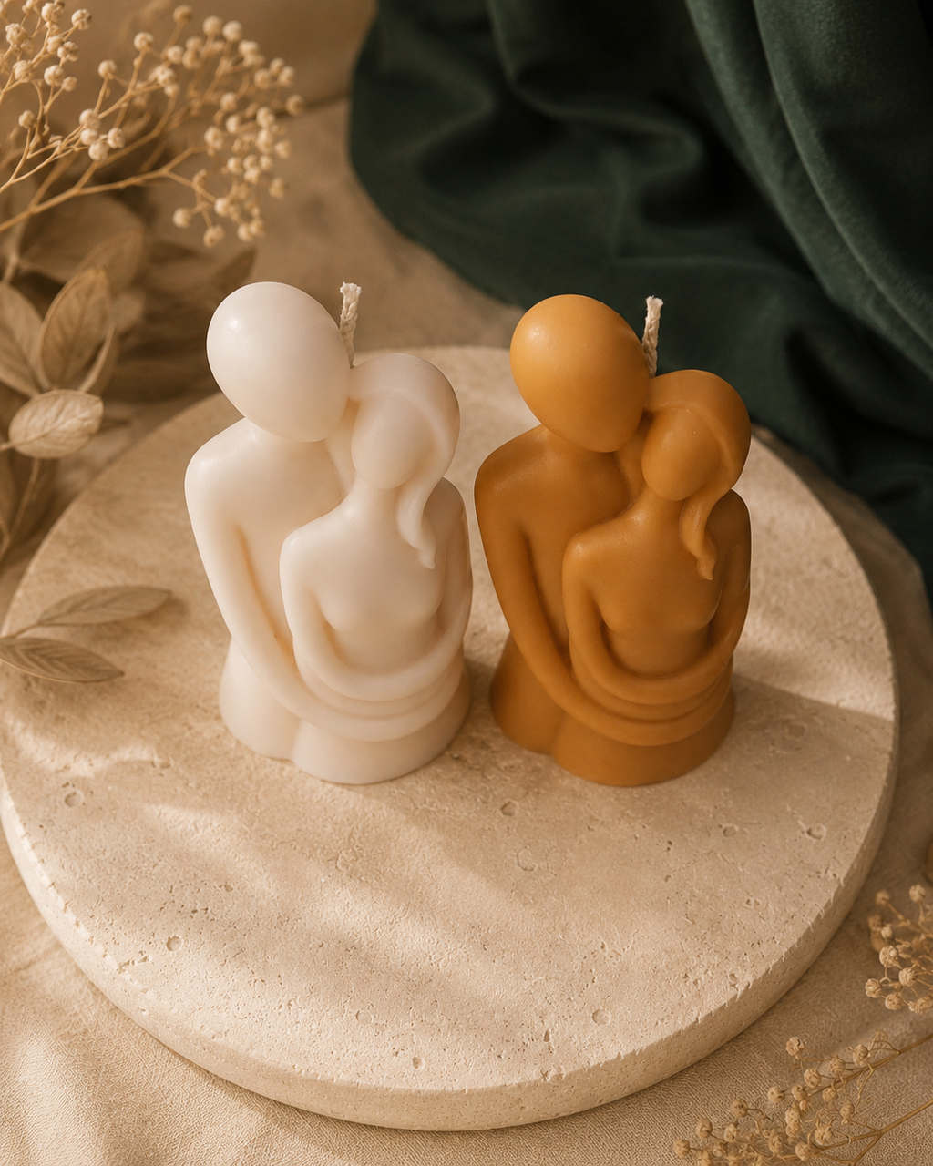Anuraaga Deepa | Couple Embrace Candle