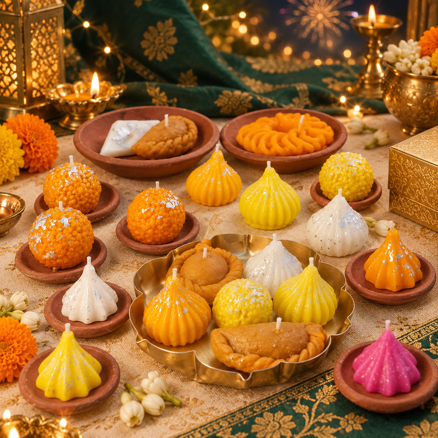 Diwali Mithai Candles